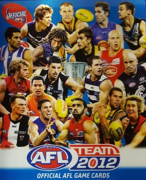 2012 Teamcoach AFL Base Set