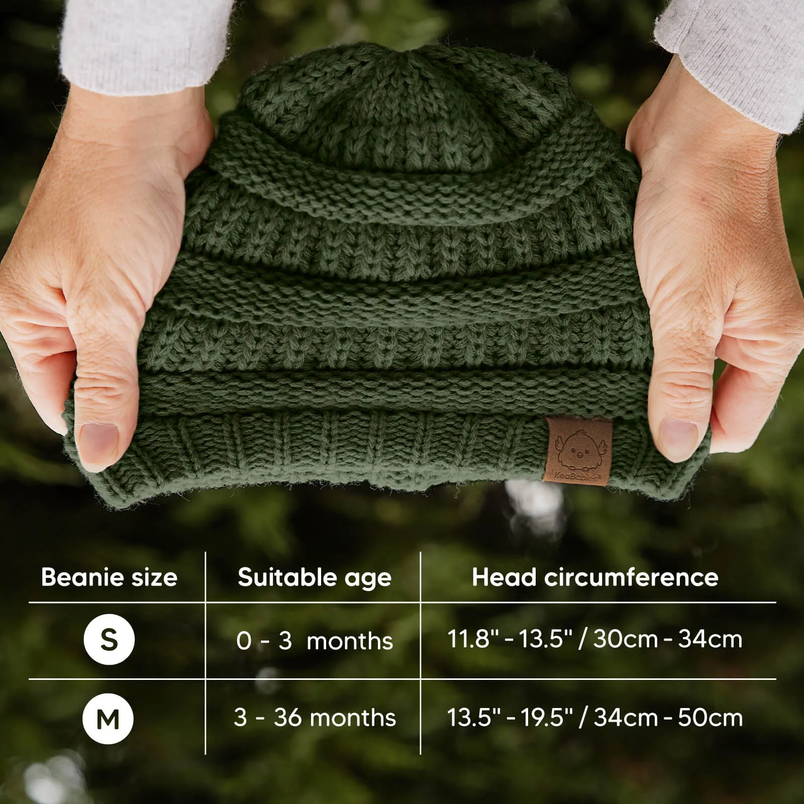 3-Pack Warmzy Baby Beanies (Urban)