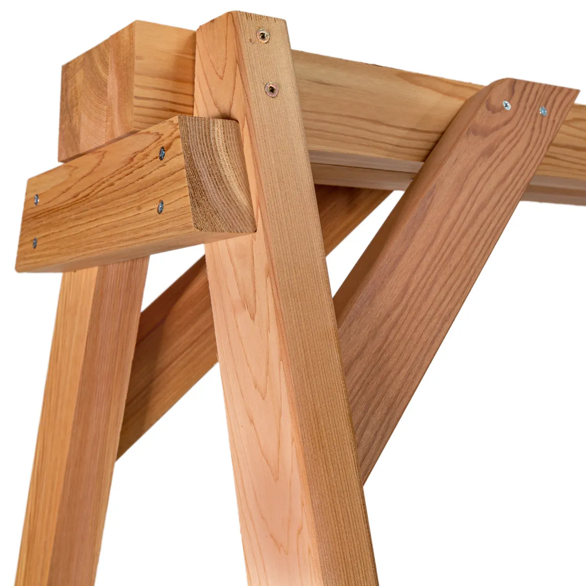 A-Frame Swing Set - Handcrafted In Canada With Rot Resistant, Untreated, Western Red Cedar.