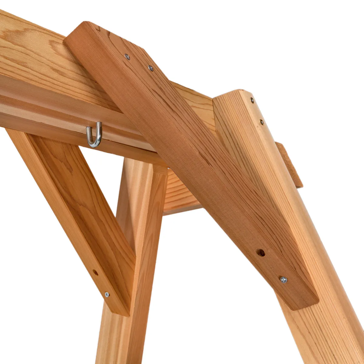 A-Frame Swing Set - Handcrafted In Canada With Rot Resistant, Untreated, Western Red Cedar.