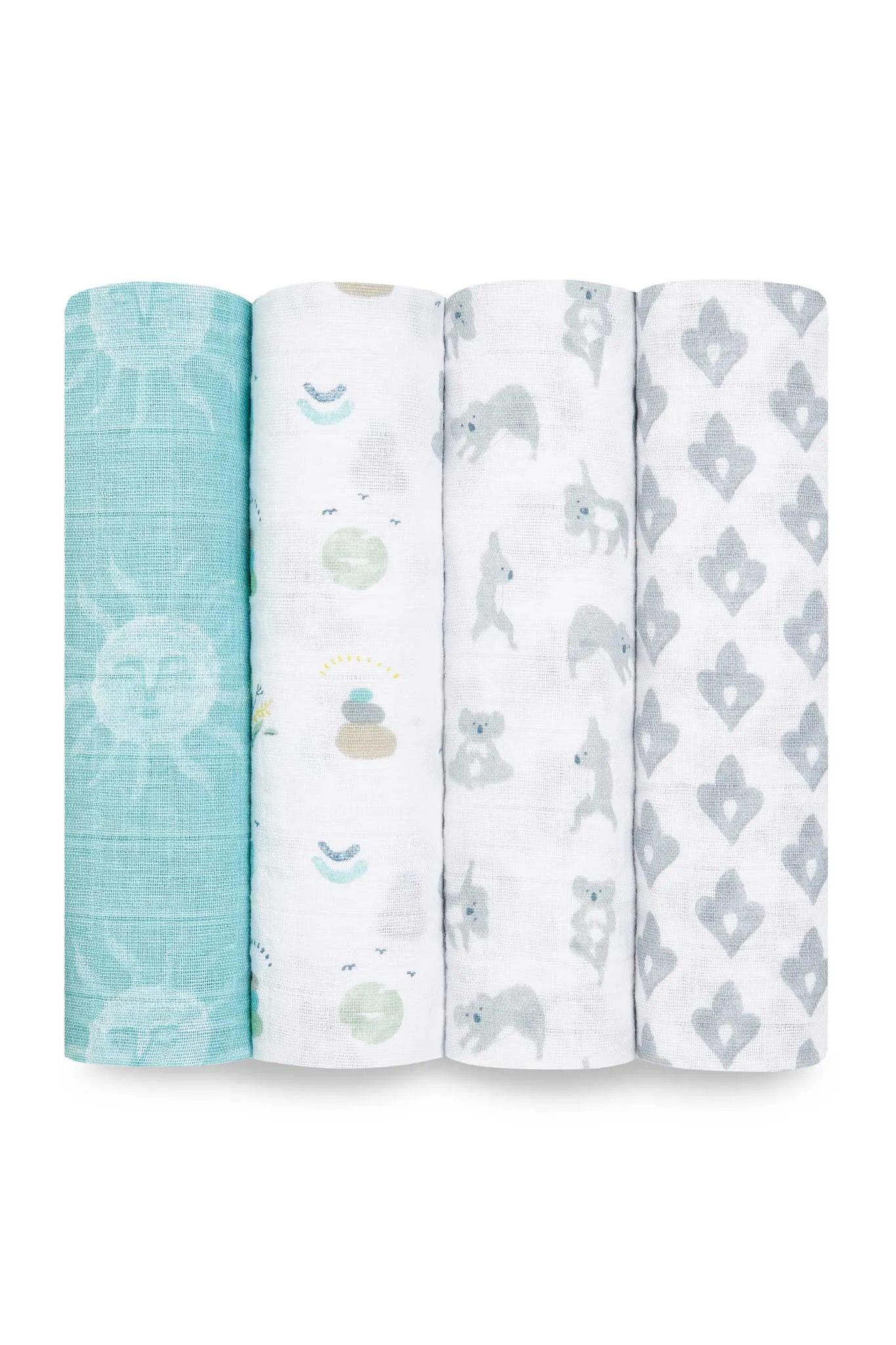 Aden Anais Boutique Cotton Muslin Swaddles 4 Pack