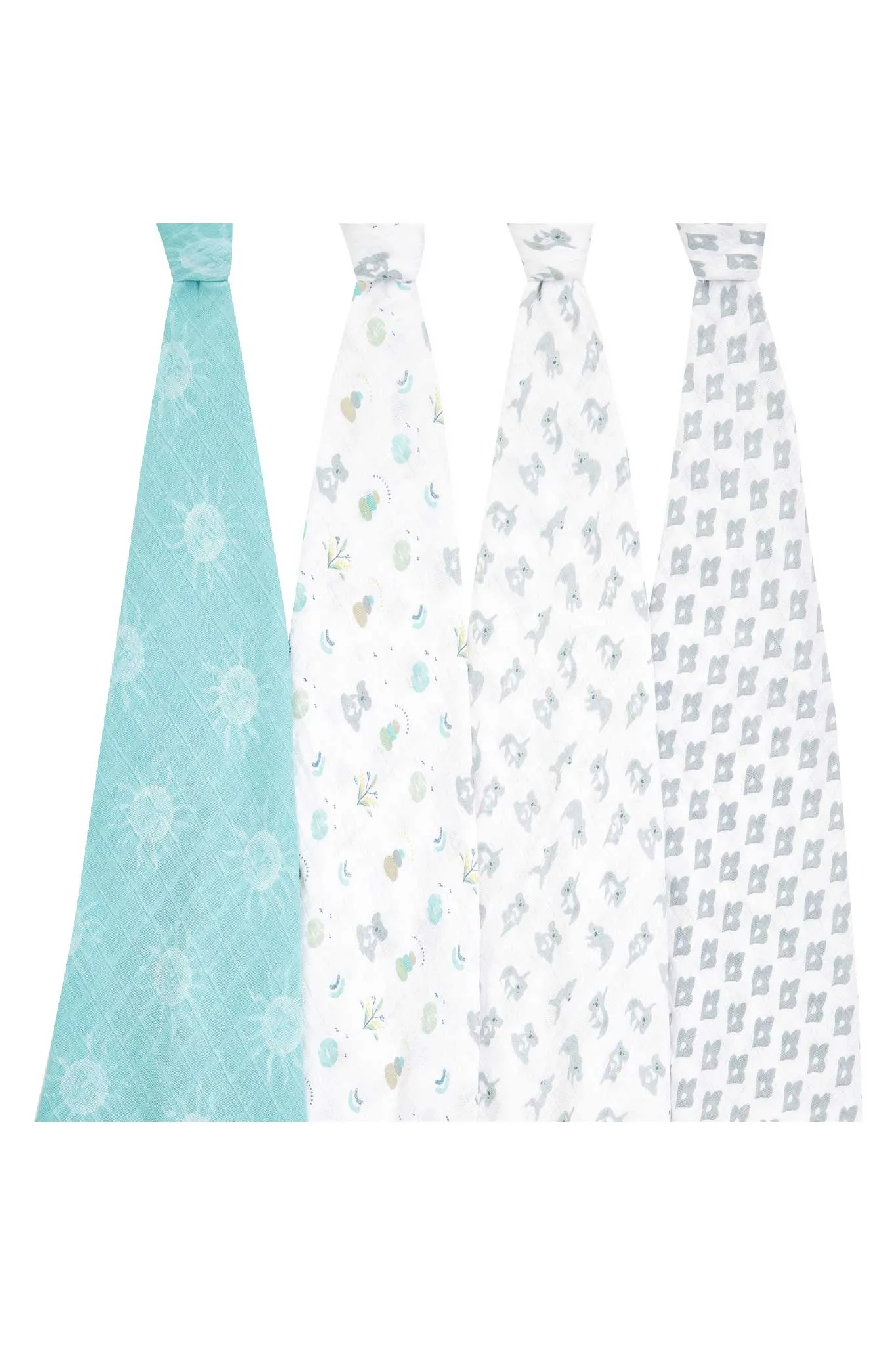 Aden Anais Boutique Cotton Muslin Swaddles 4 Pack