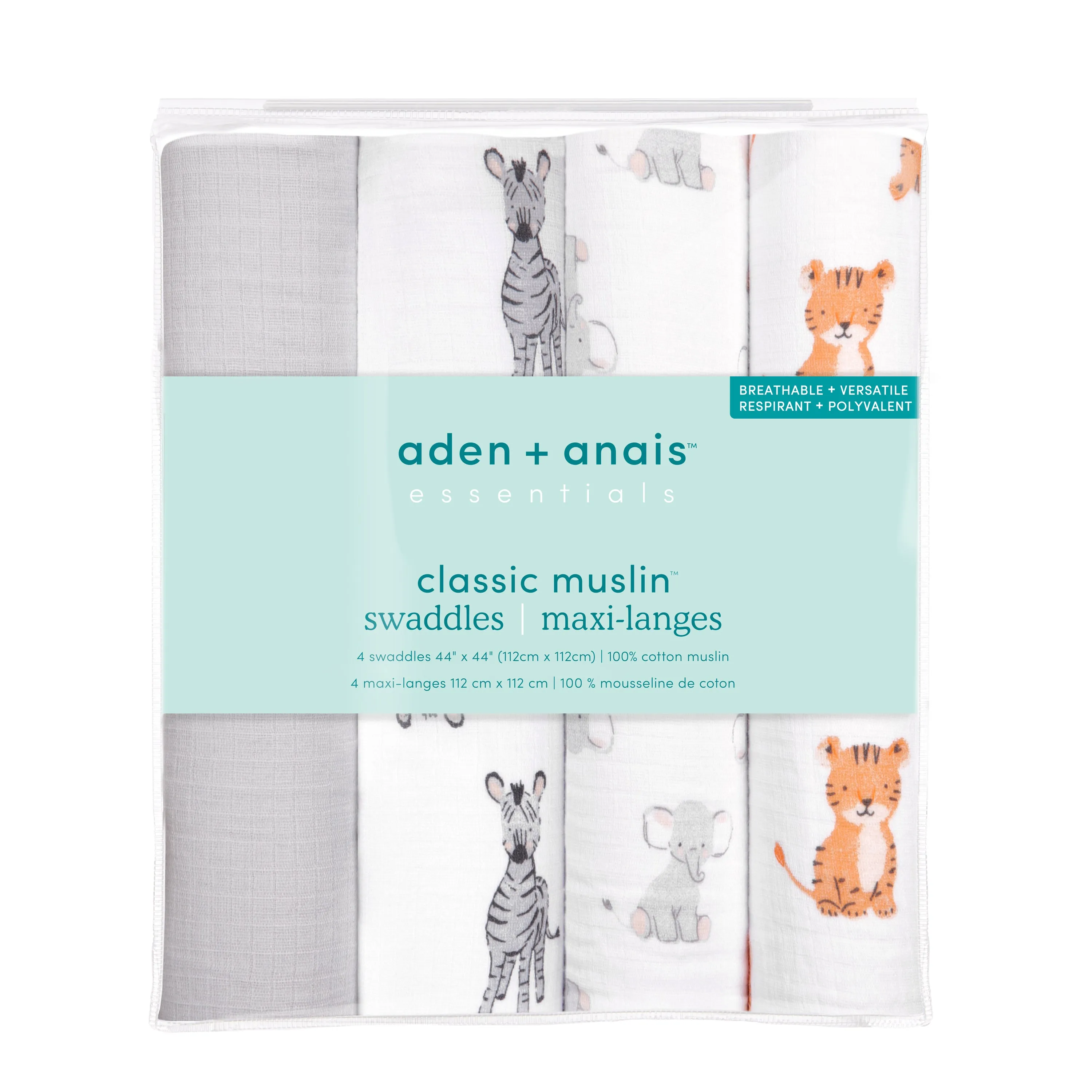 aden   anais Essentials Classic Muslin Swaddles