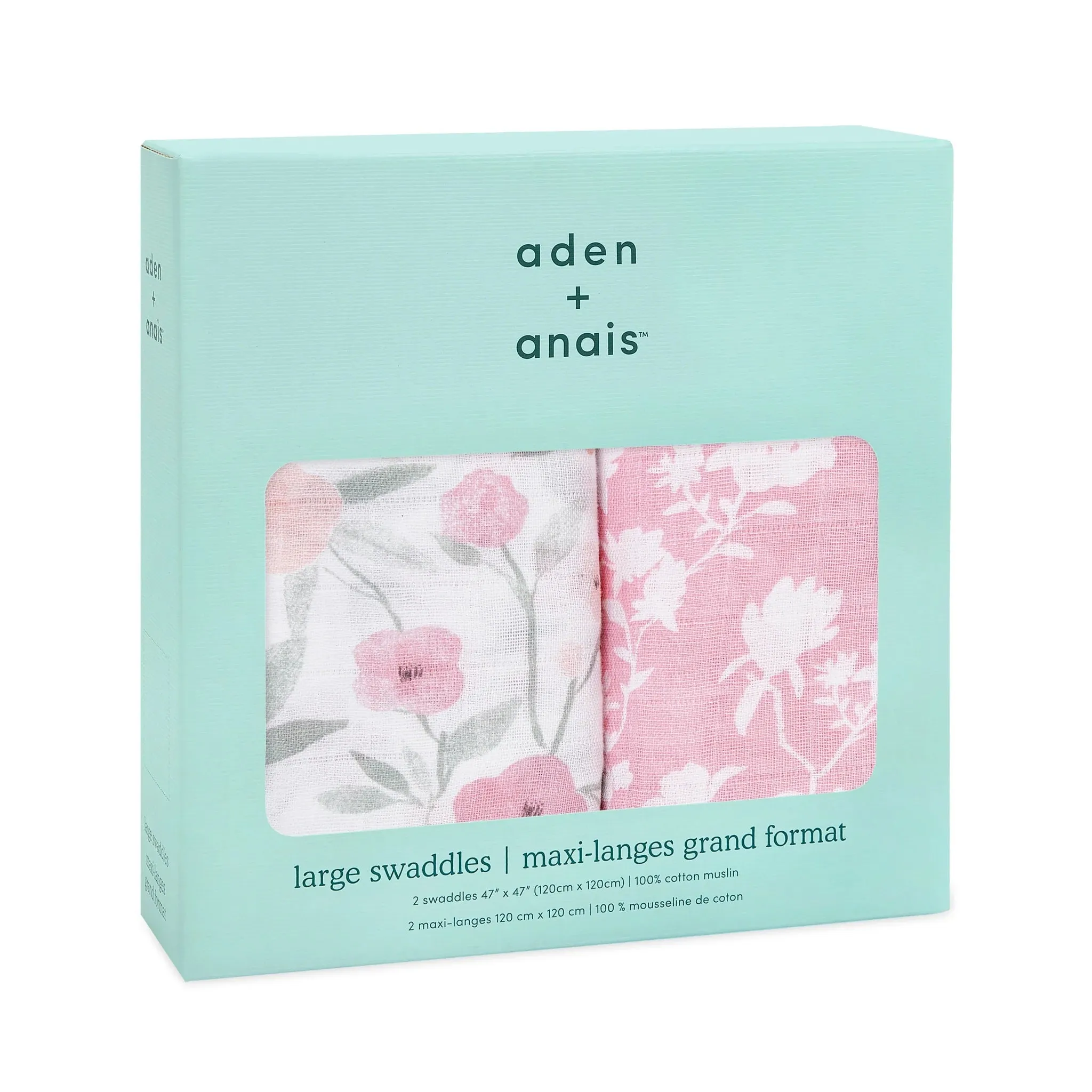 aden   anais Muslin Swaddles - Ma Fleur