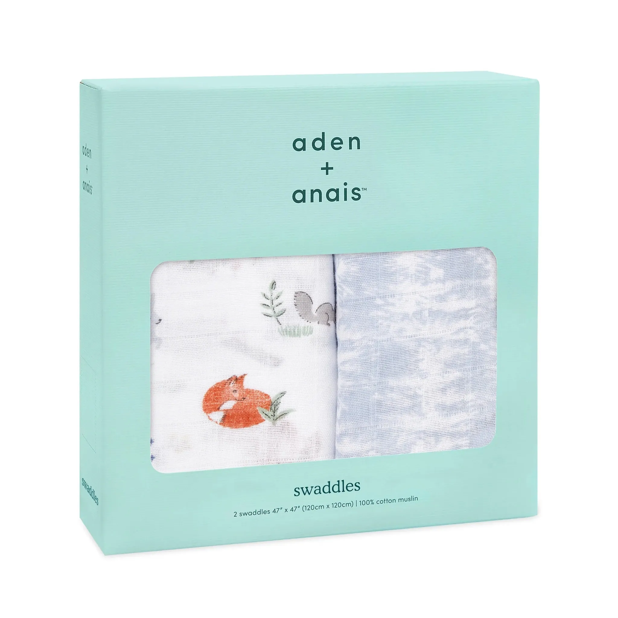 aden   anais Muslin Swaddles - Naturally