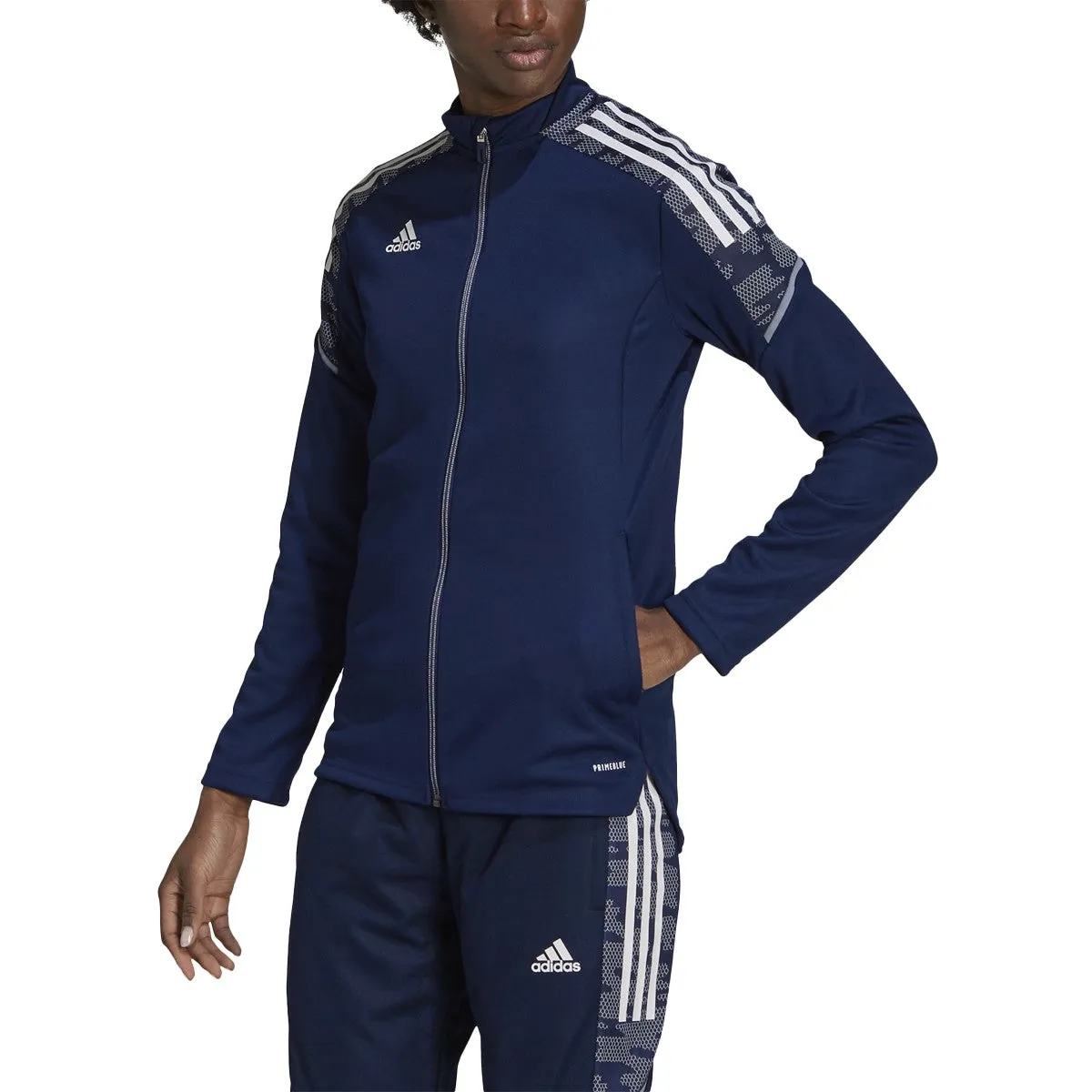 adidas Womens Condivo 21 Track Jacket PrimeBlue | GK9575