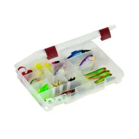 Adjustable Compartment Box with 5 to 20 Compartments, Plastic, 1 3/4 in H X 7-1/4 in W