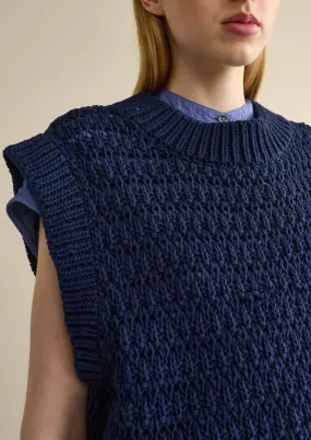 Aiten Knit Vest, Worker