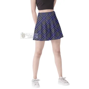 Alexander of Menstry Tartan Women's Plated Mini Skirt