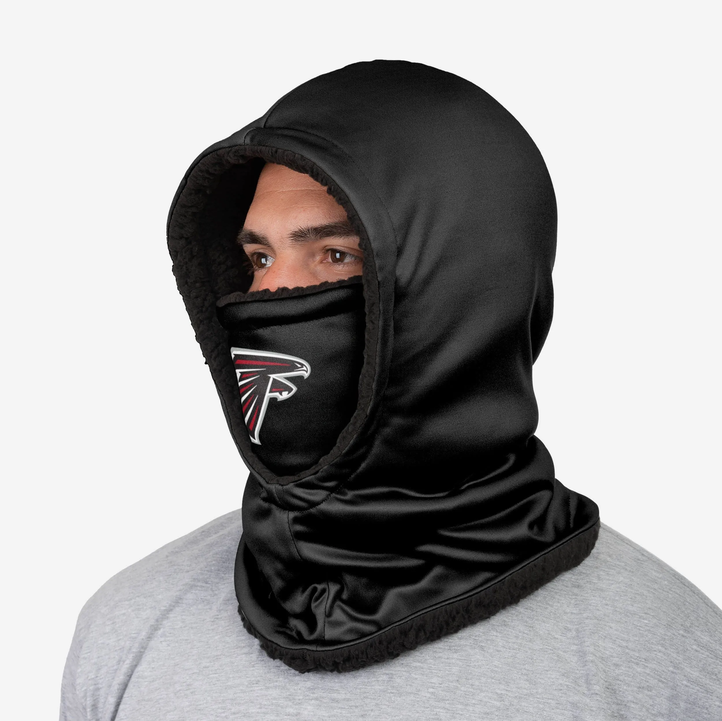 Atlanta Falcons Black Hooded Gaiter