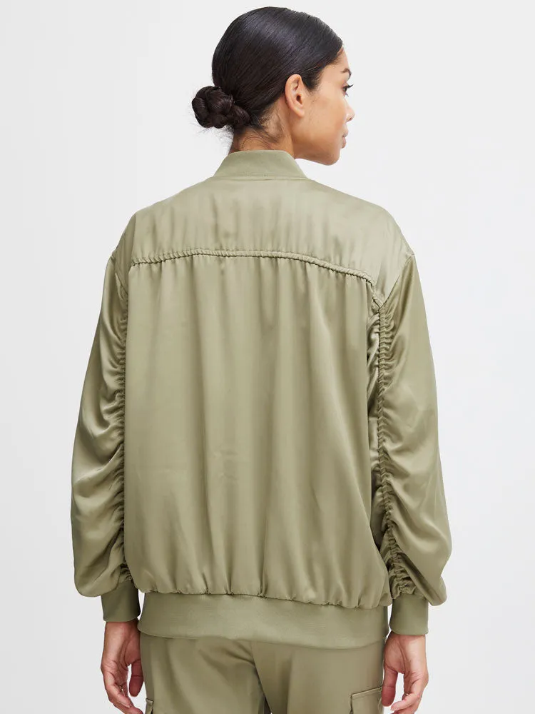 B Young ByEsto Bomber Jacket Aloe