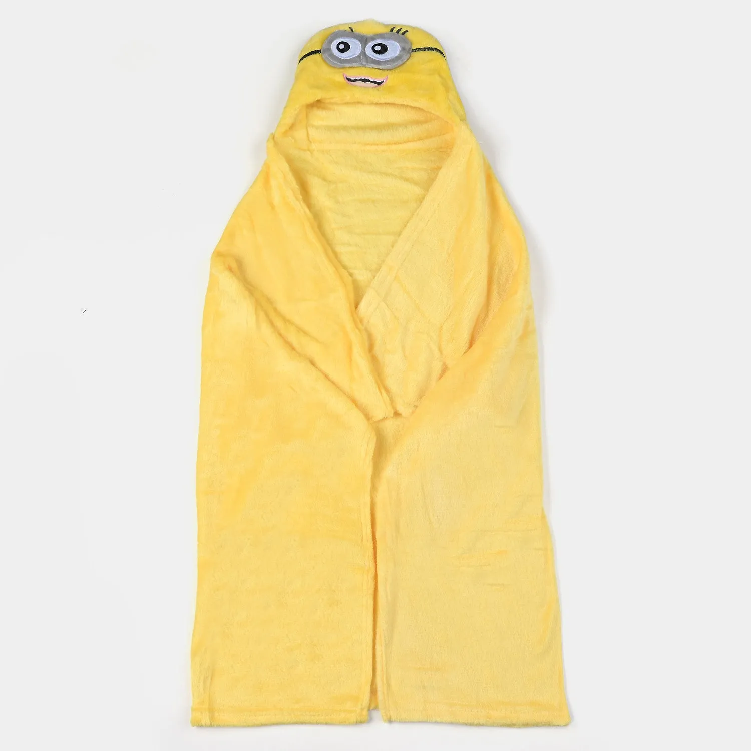 Baby Shawl Hooded Blanket - Yellow