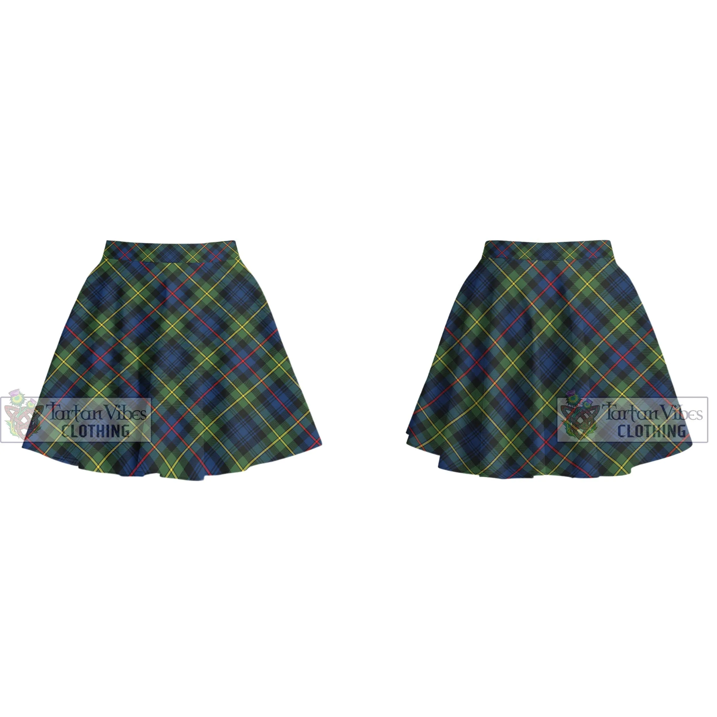 Baillie (Bailey) Tartan Women's Plated Mini Skirt