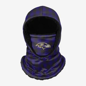 Baltimore Ravens Plaid Hooded Gaiter