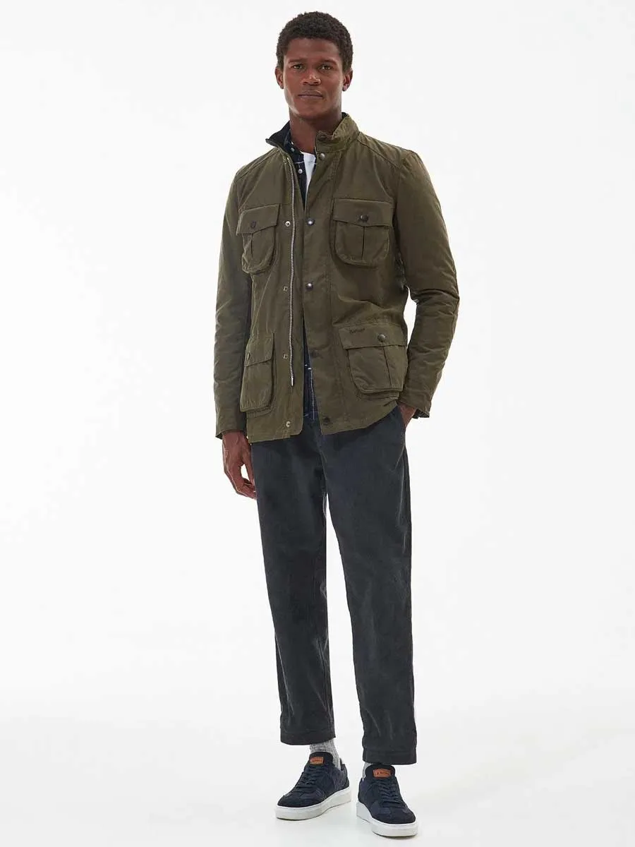 BARBOUR Corbridge Wax Jacket - Mens - Beech