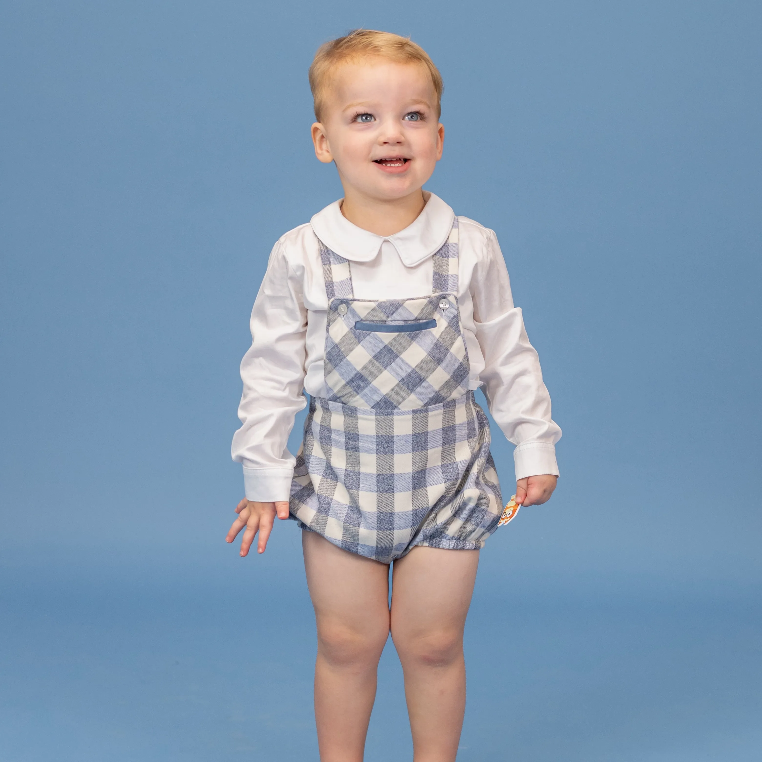 Bayden Boy Bubble Overall Set