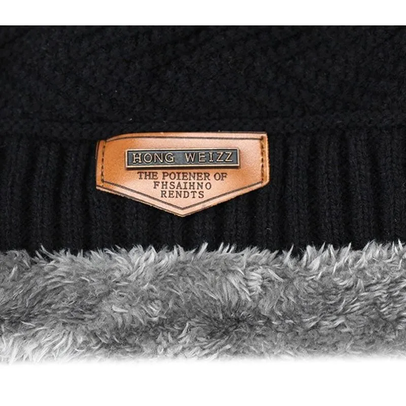 Beanies Knit Winter Cap For Man