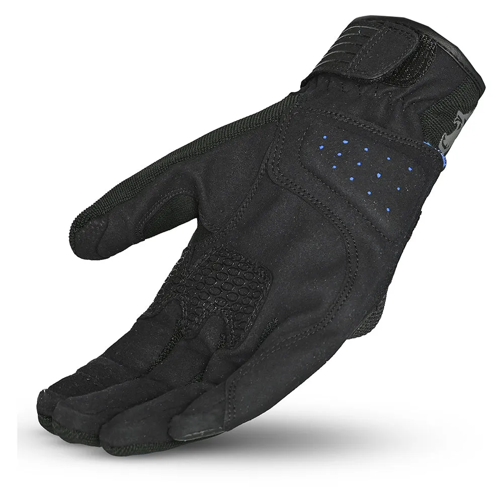 BELA Hero Air Summer Mesh Gloves Black Gray Blue