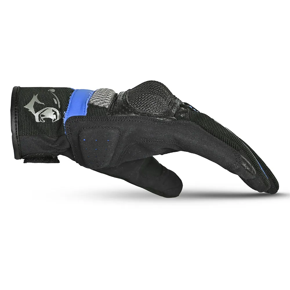 BELA Hero Air Summer Mesh Gloves Black Gray Blue