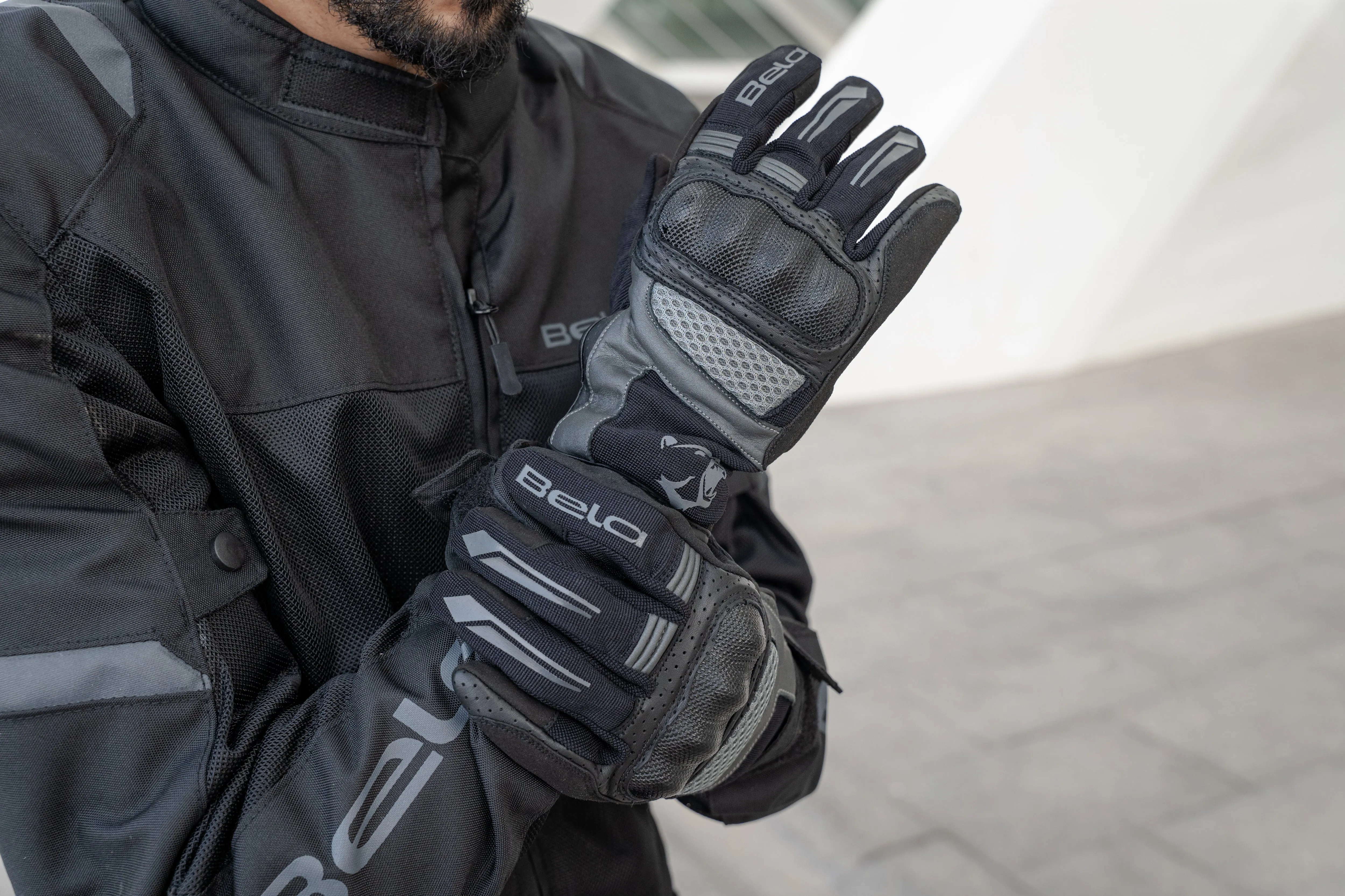 BELA Hero Air Summer Mesh Gloves Black