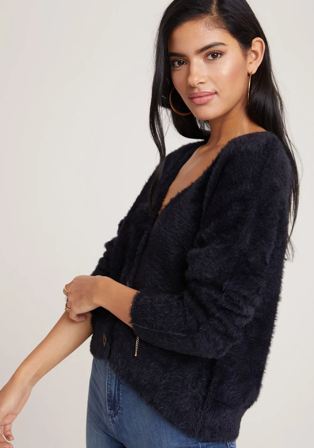 Bella Dahl - Sweater Cardigan in Black!