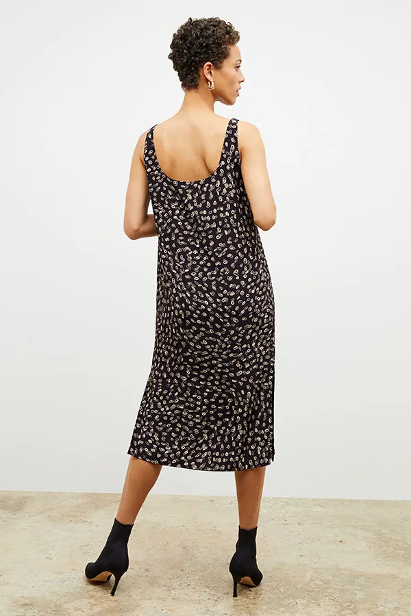 Bevin Dress - Washable Silk :: Spin Dot