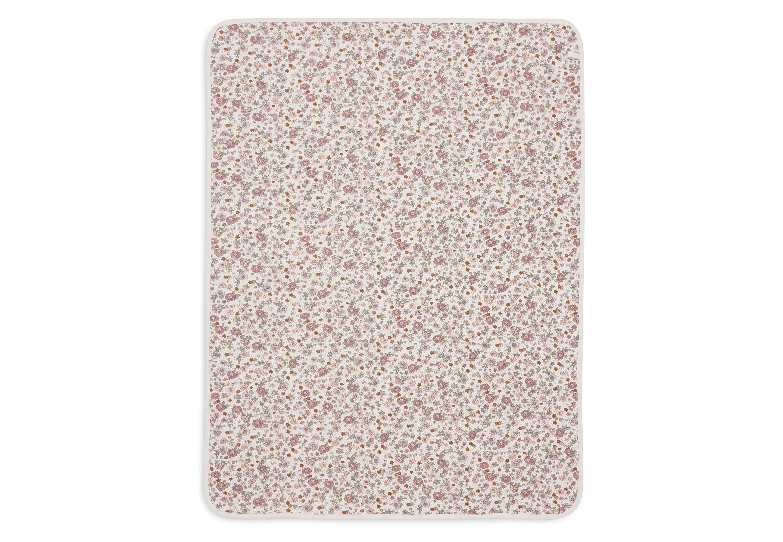 Blanket Cradle Jersey 75x100cm - Retro Flowers