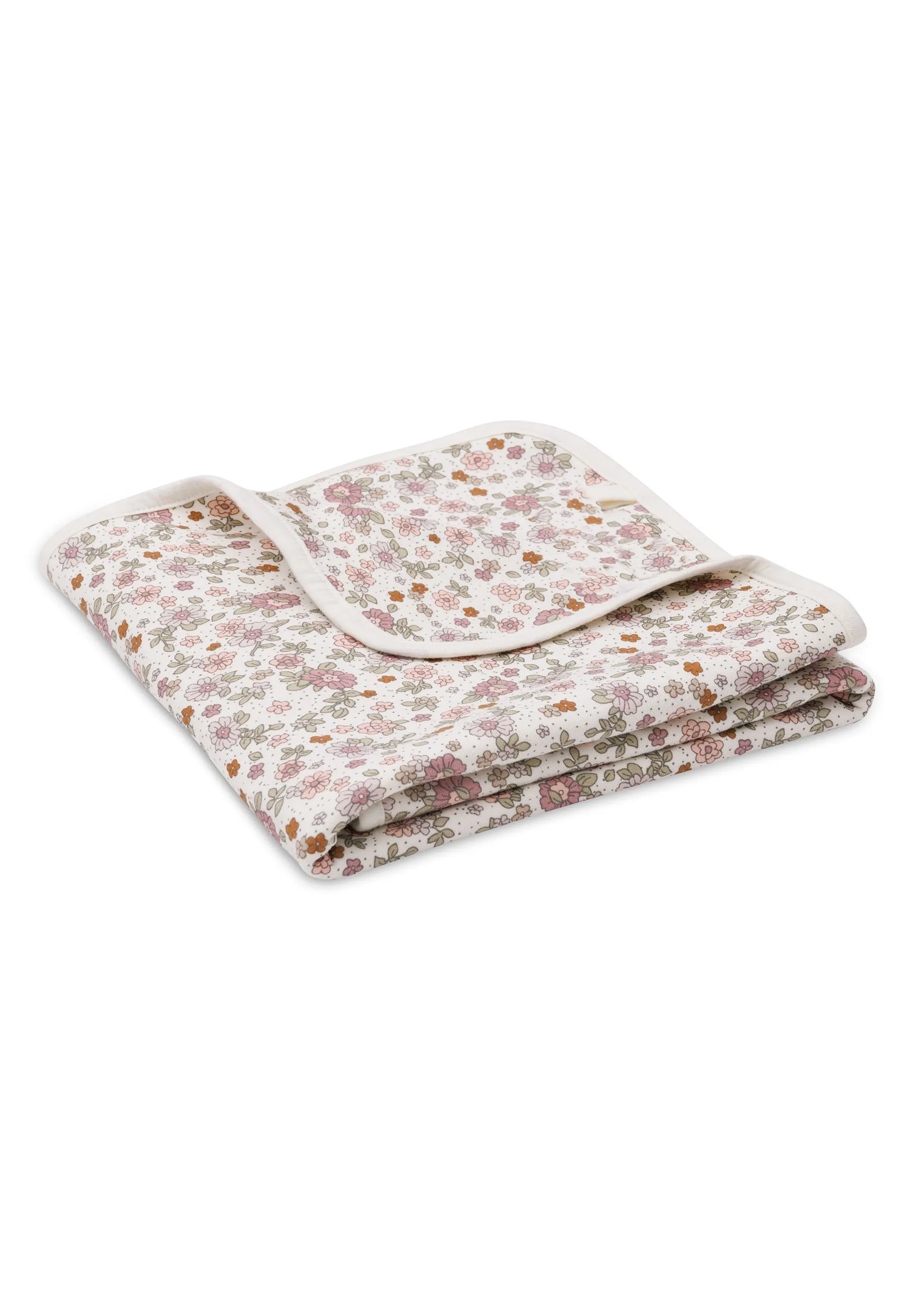 Blanket Cradle Jersey 75x100cm - Retro Flowers