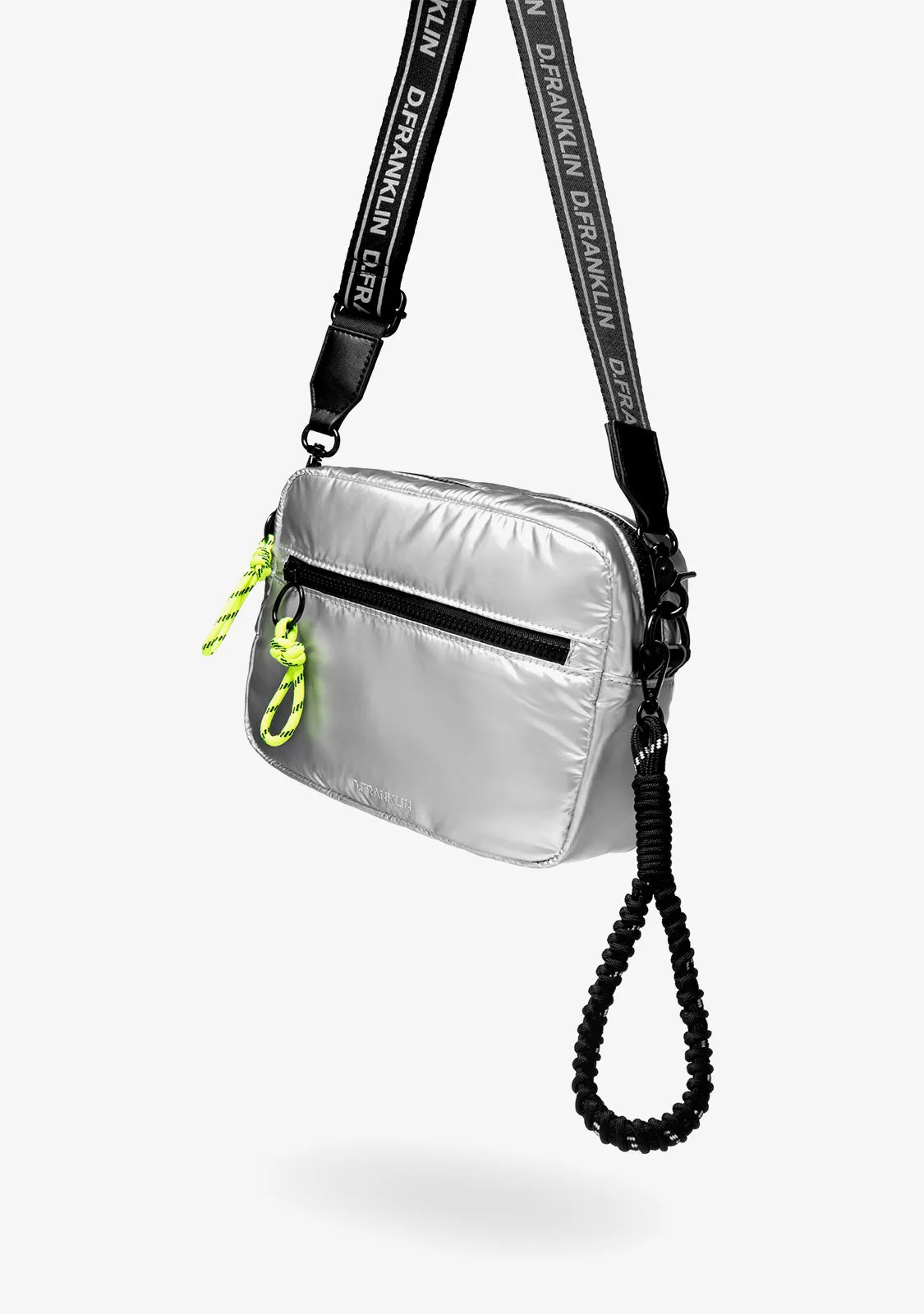 Bomb Crossbody Bag Silver