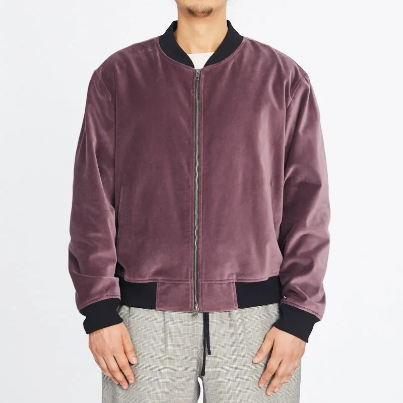 Bomber Jacket - Lavender Velvet