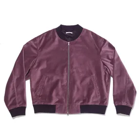 Bomber Jacket - Lavender Velvet