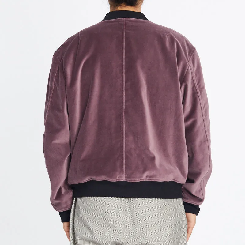 Bomber Jacket - Lavender Velvet