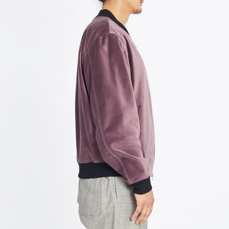 Bomber Jacket - Lavender Velvet