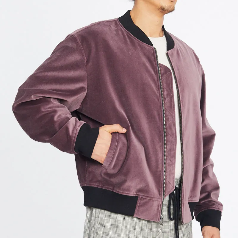 Bomber Jacket - Lavender Velvet