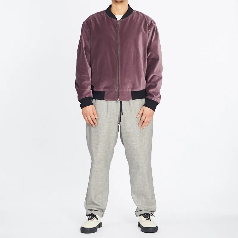 Bomber Jacket - Lavender Velvet