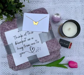 Box of Cozy Vibes Butterfly , Gift, Shippable Gift, Thinking of You, Care Package, Long Distance Friends, Mom Gift, Best Friends, Miss You