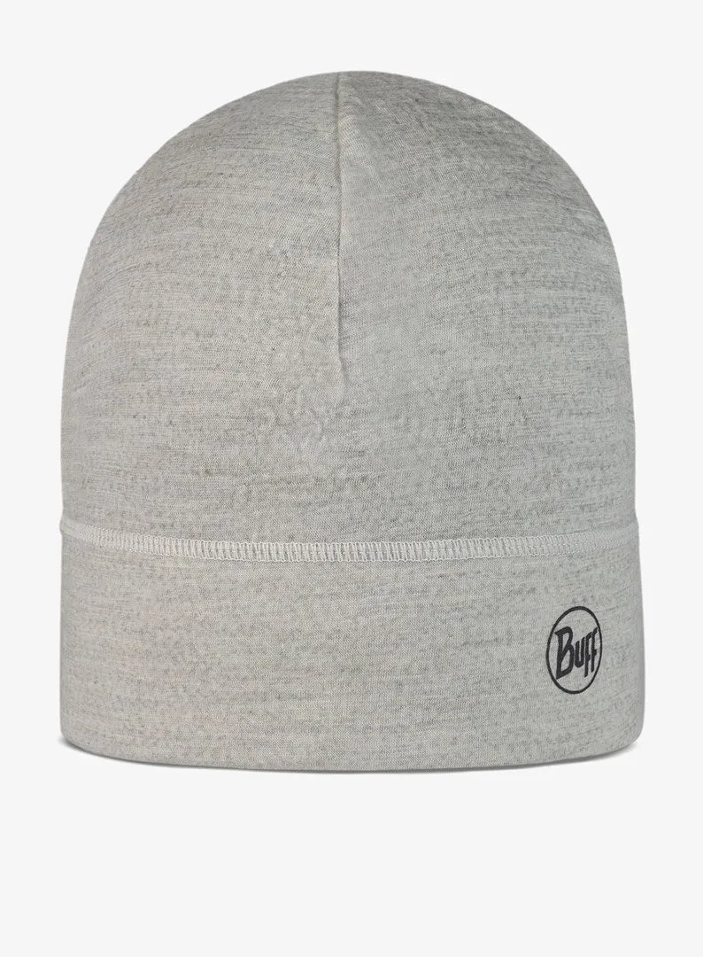 Buff Lightweight Merino Beanie - Grey