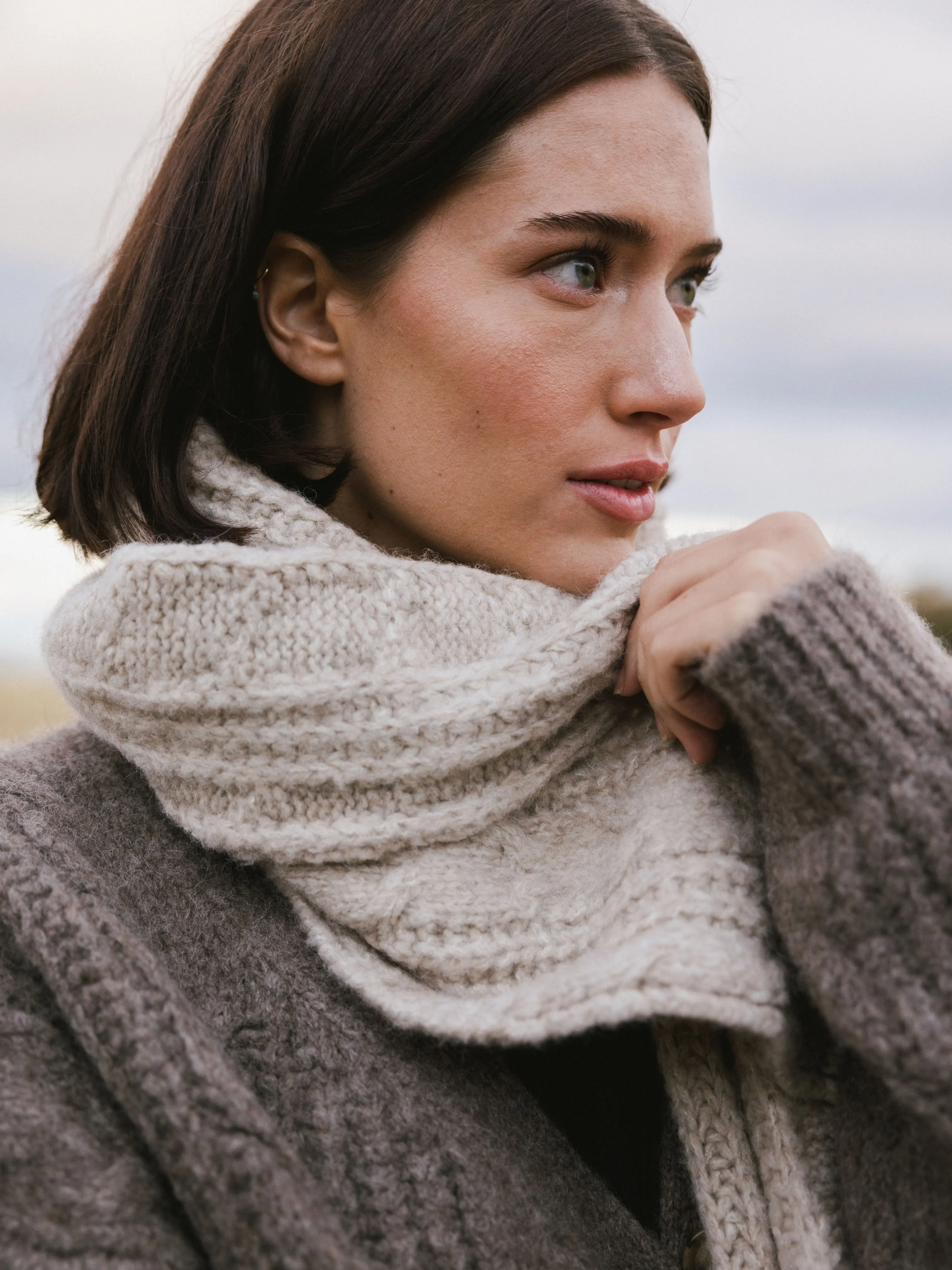 Cable Knit Scarf