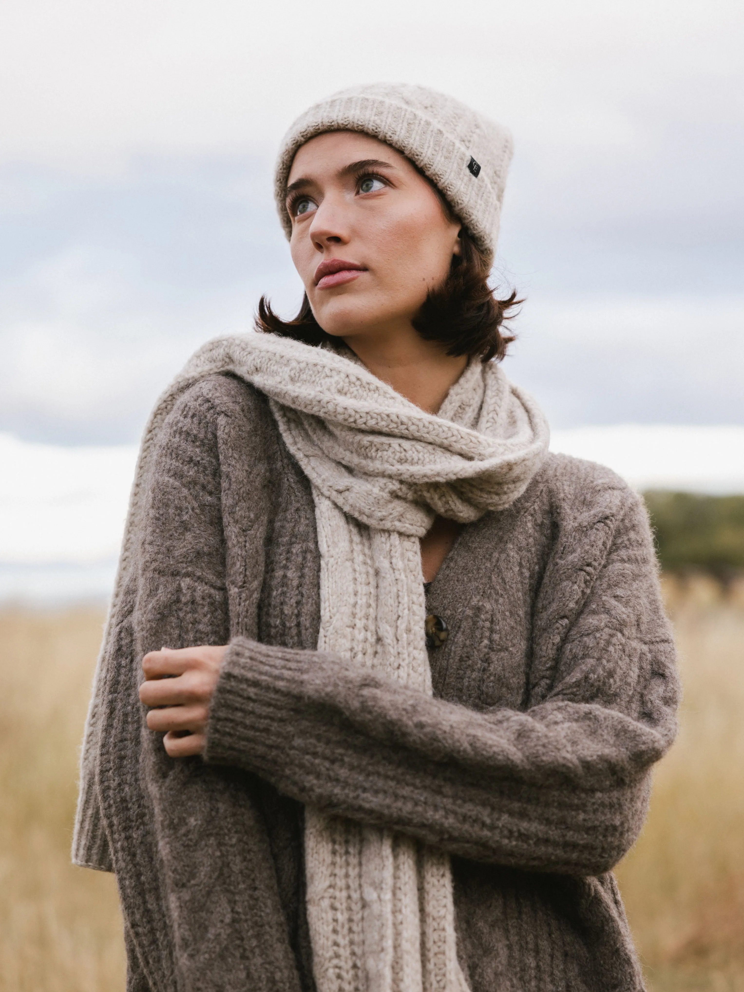 Cable Knit Scarf