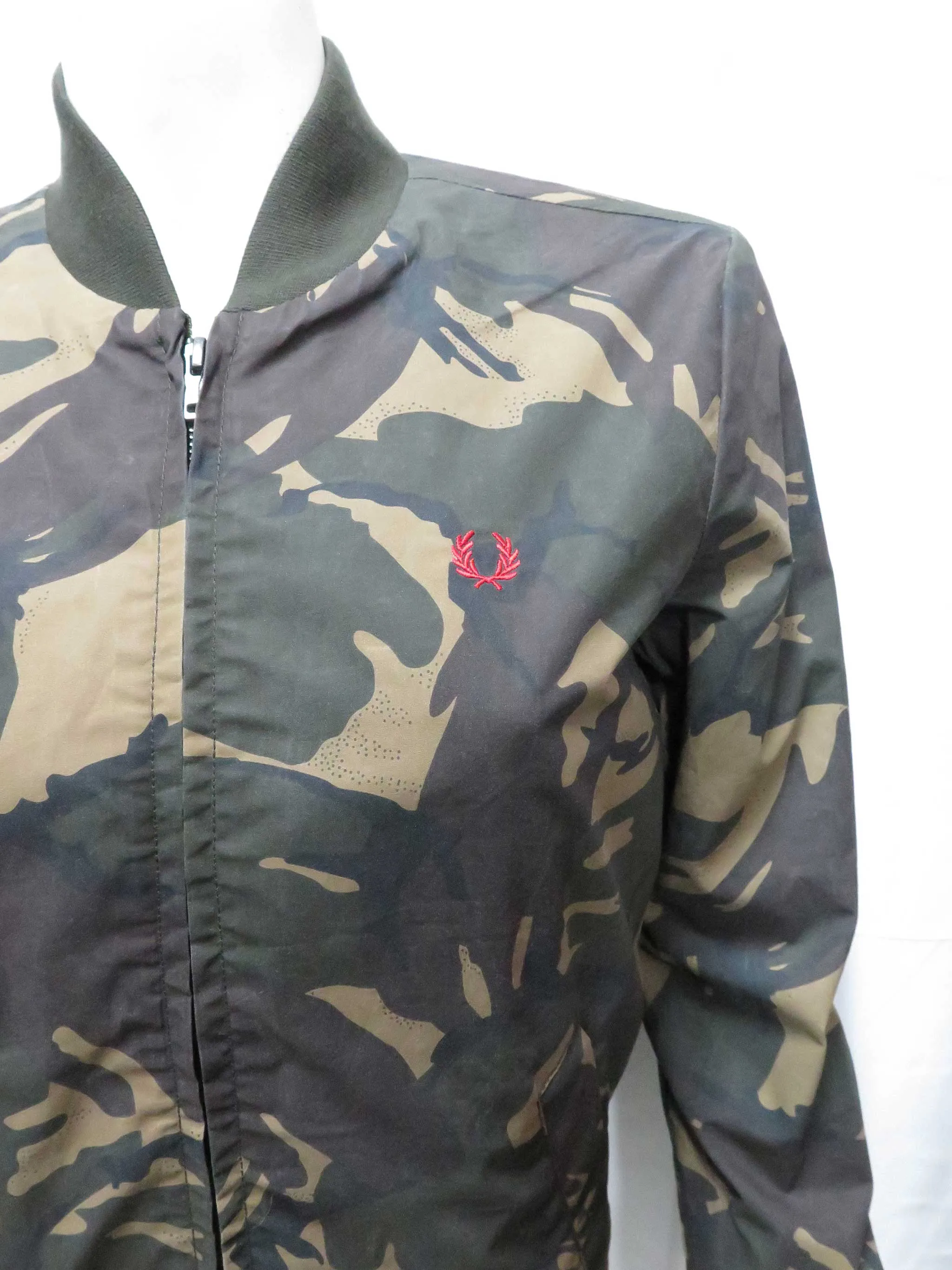 Camo Bomber Jacket