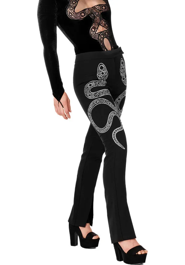 Cathedral Snake | EMBROIDERED PANTS*