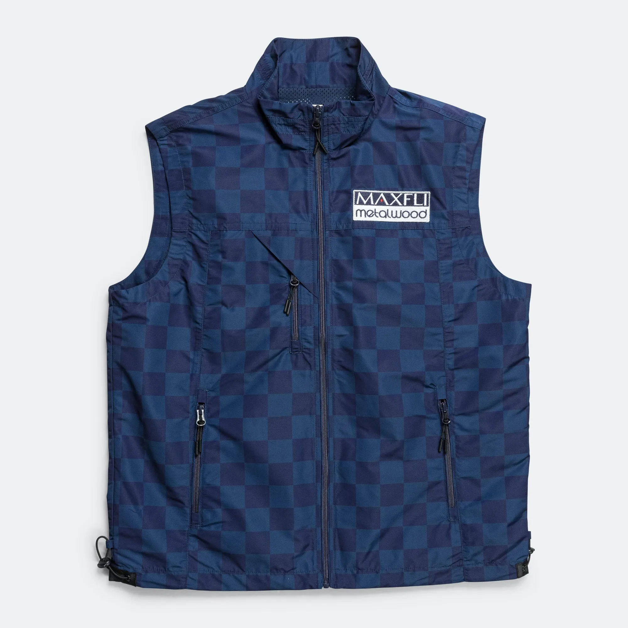 Checkered Tech Vest x Maxfli - Blue