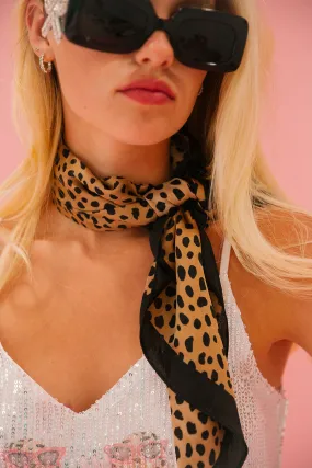 CHEETAH PRINT SCARF