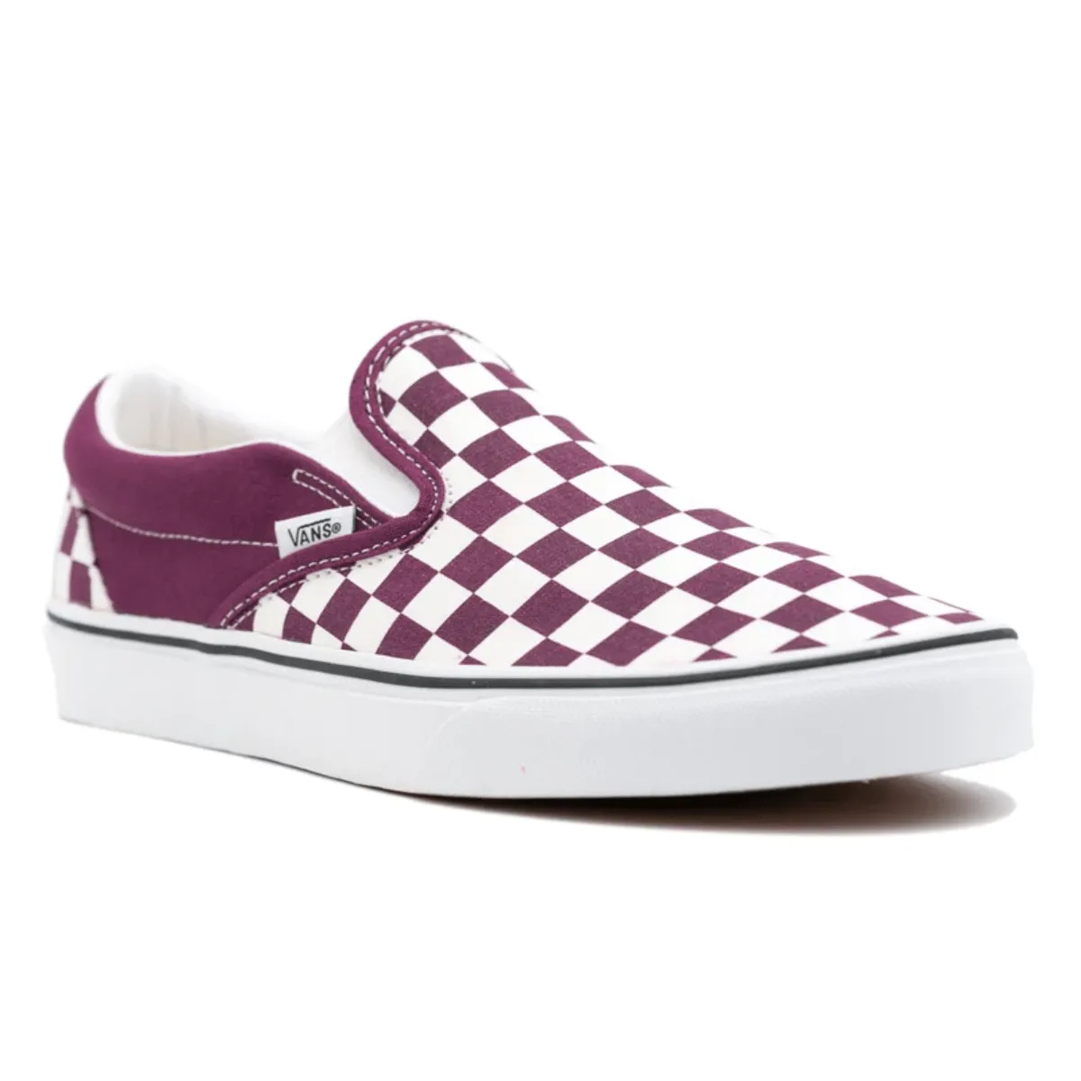 Classic Slip-On Checkerboard Grape