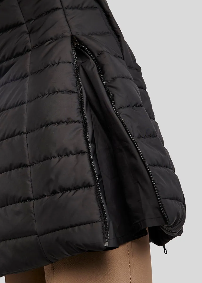 CURVE MoKate Long Quilted Jacket - Black