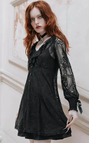 Cybele Lace Dress | Black