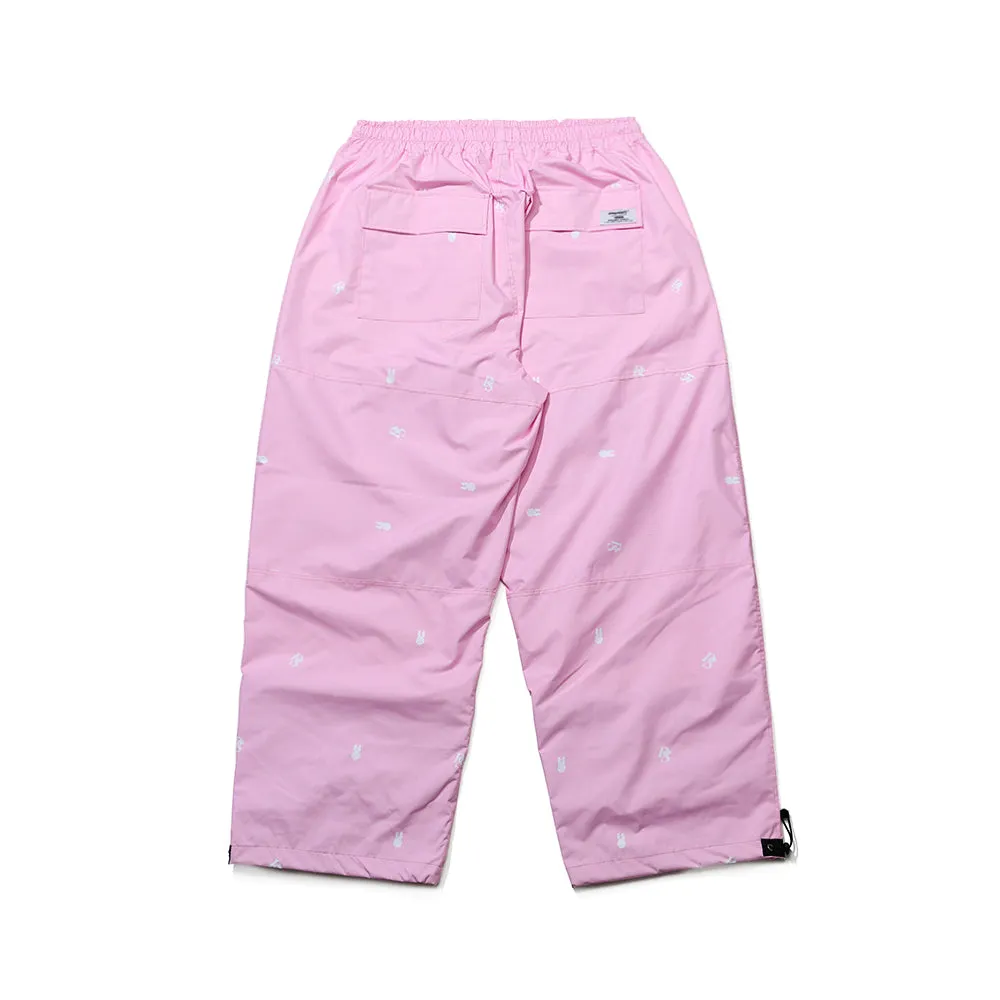 DSXBR 2ND VELVET WIDE BOX PANTS DBP PINK