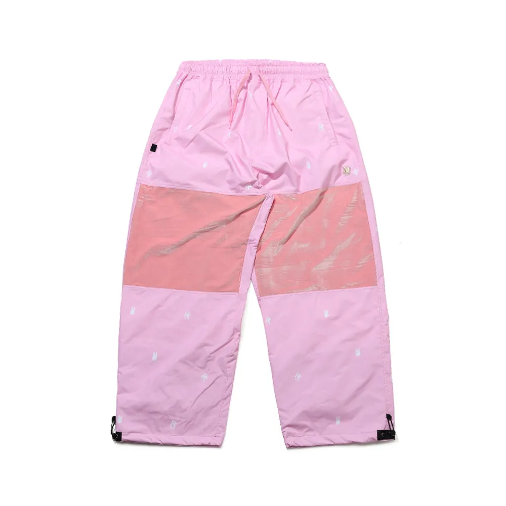 DSXBR 2ND VELVET WIDE BOX PANTS DBP PINK