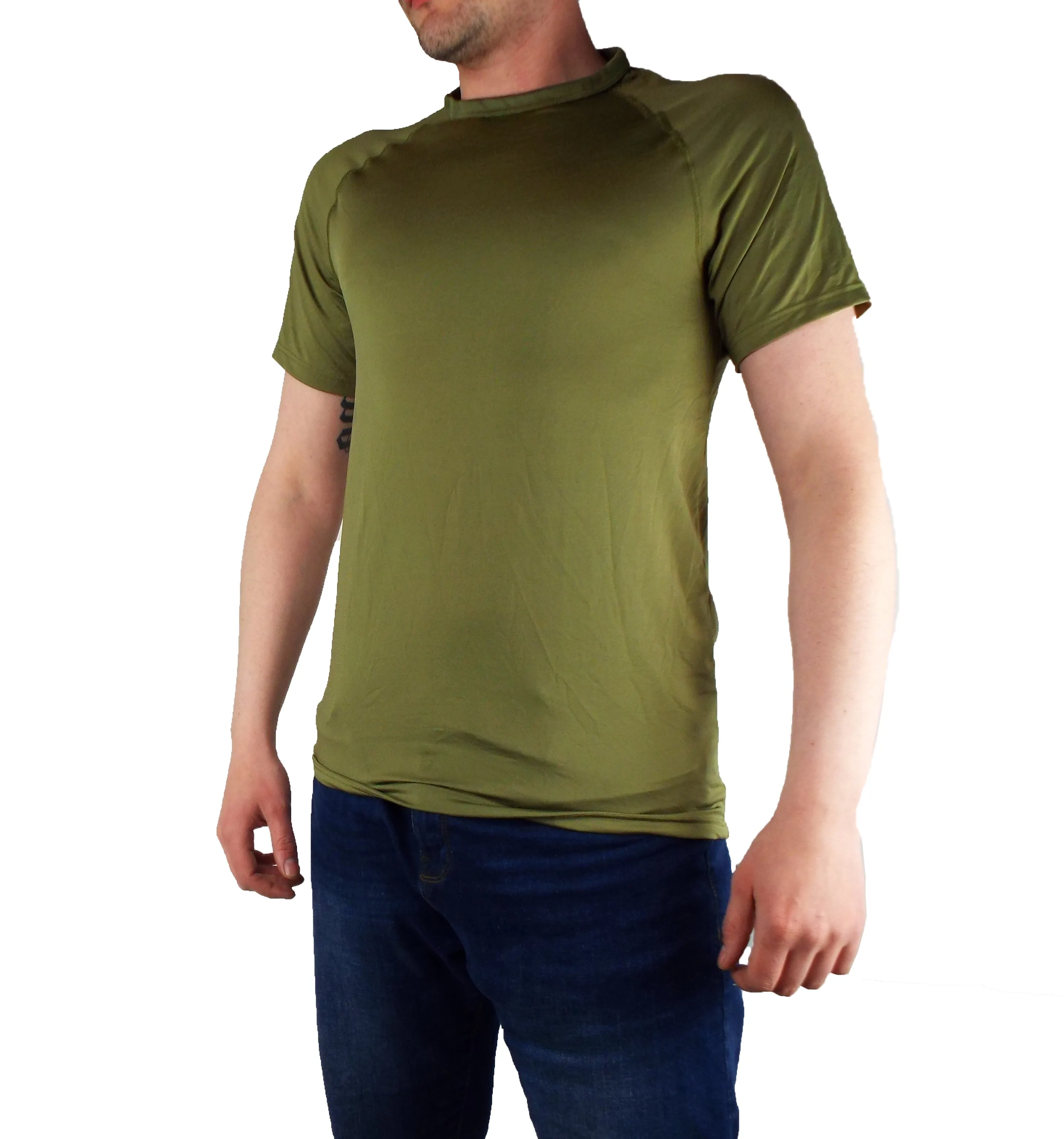 Dutch Army - Short Sleeve Thermal Top - Elastane - Various Colours - Base Layer - Super Grade