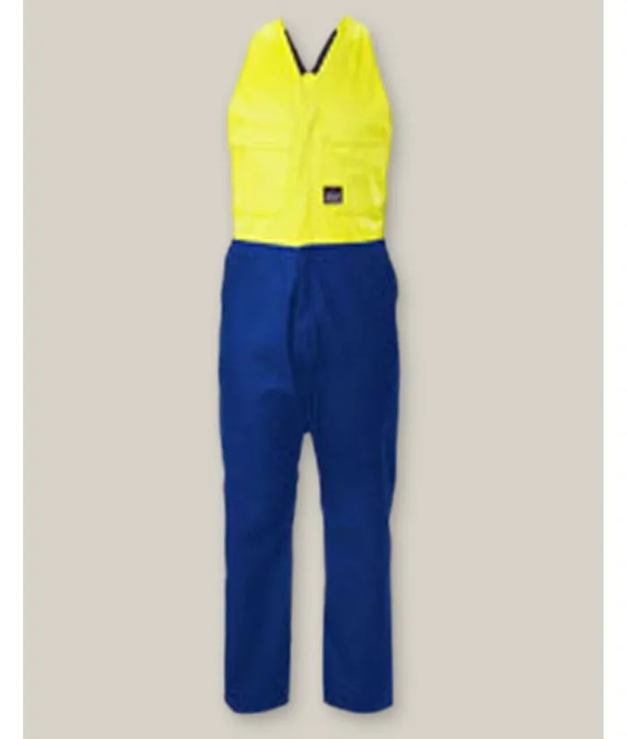 Easy Action, Polycotton, Hi Vis Conceal Zip Overall